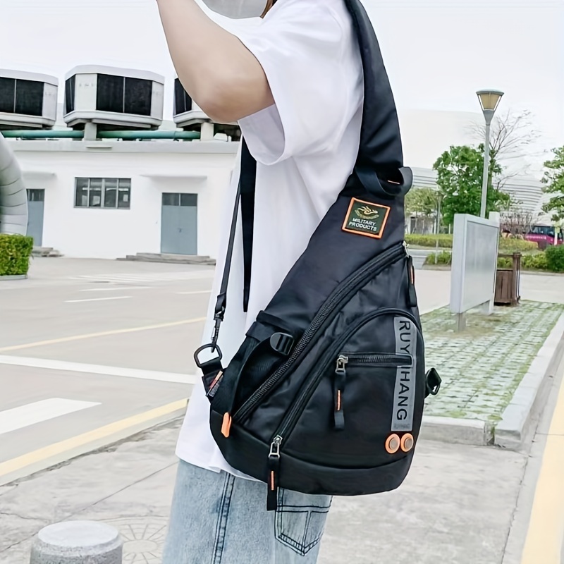 Multifunctional Chest Bag Large Capacity Casual Bag Waist Bag, Men  Messenger Bag Fashion Shoulder Bag - Temu