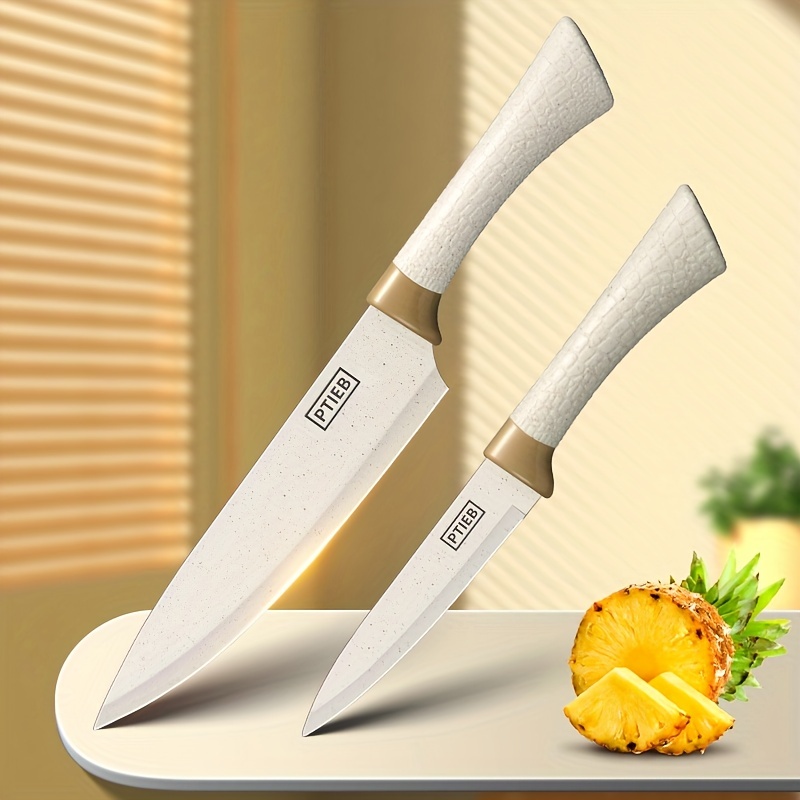 Household Fruit Knife With Knife Cover Portable Small Knife - Temu