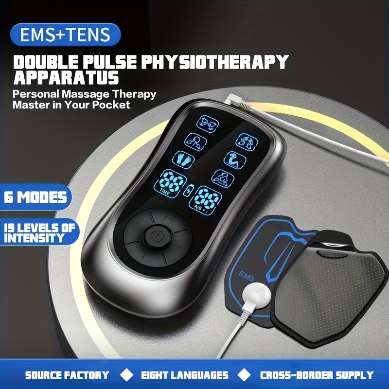 Mini masajeador de pulso electrónico con 16 modos para - Temu