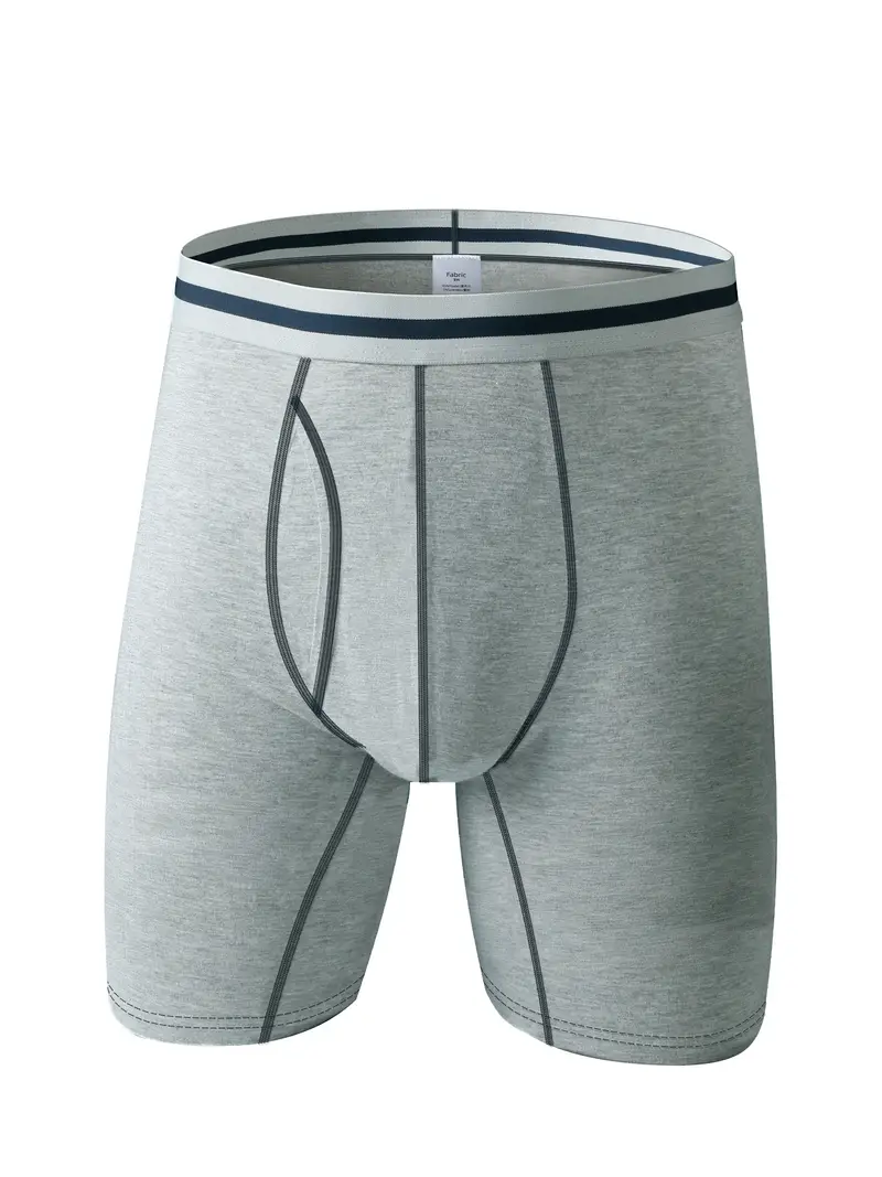 Men's Plus Size Underwear Fly Cotton Breathable Comfy Skin - Temu Canada