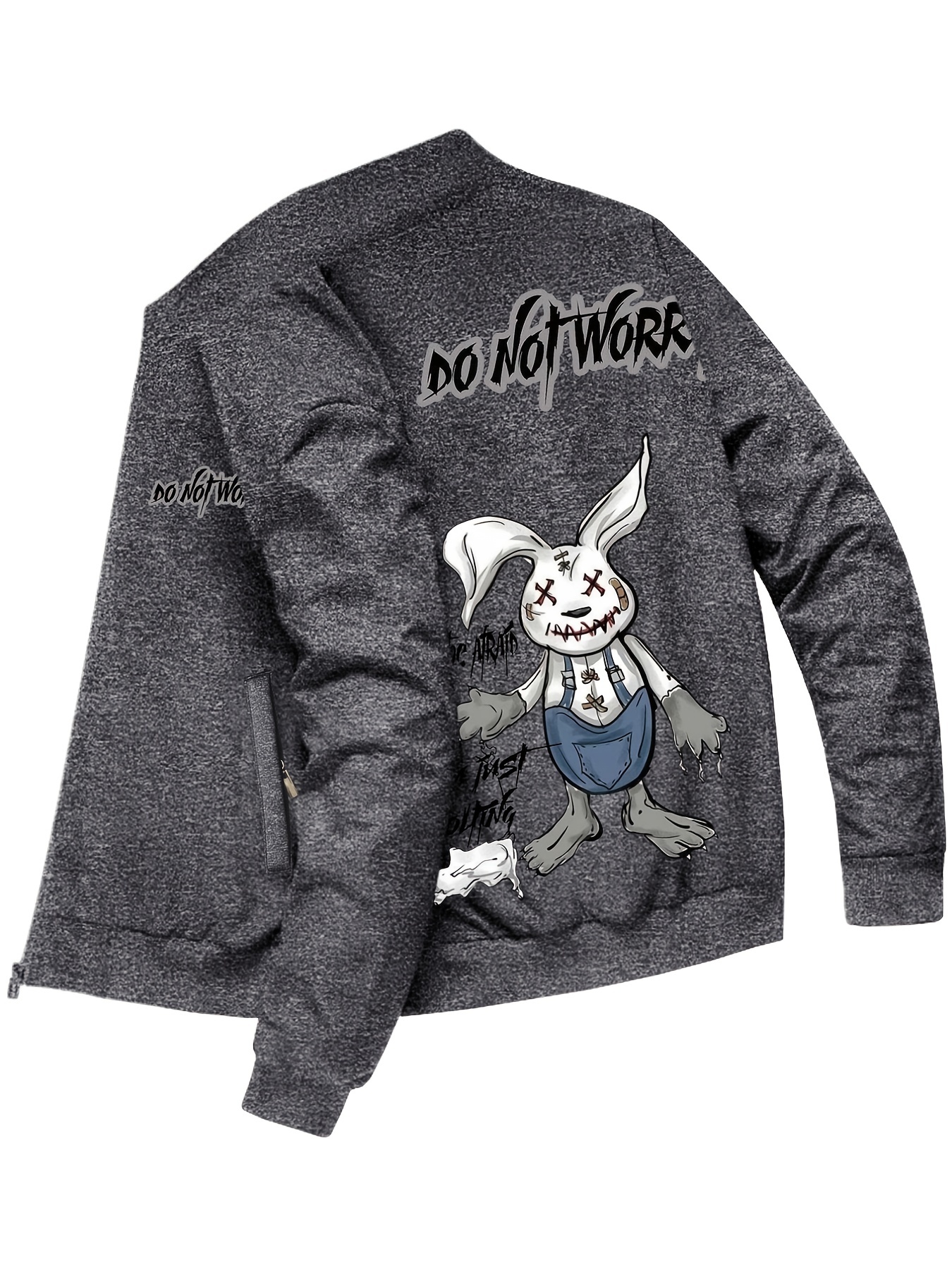 Men's Bugs Bunny Navy | White Varsity Jacket 