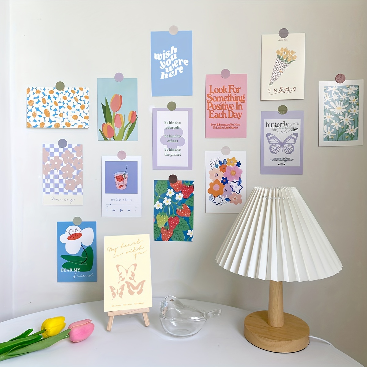 Preppy Wall Collage Kit - Preppy Room Decor Cheap Aesthetic