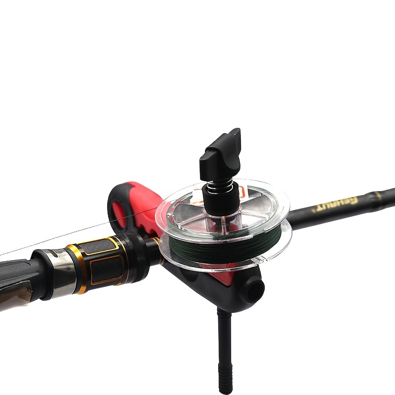 Portable Fishing Line Spooler Adjustable Smooth Performance Line Winder For  0.8/ 0.5/ 0.4/ 0.3 Rods