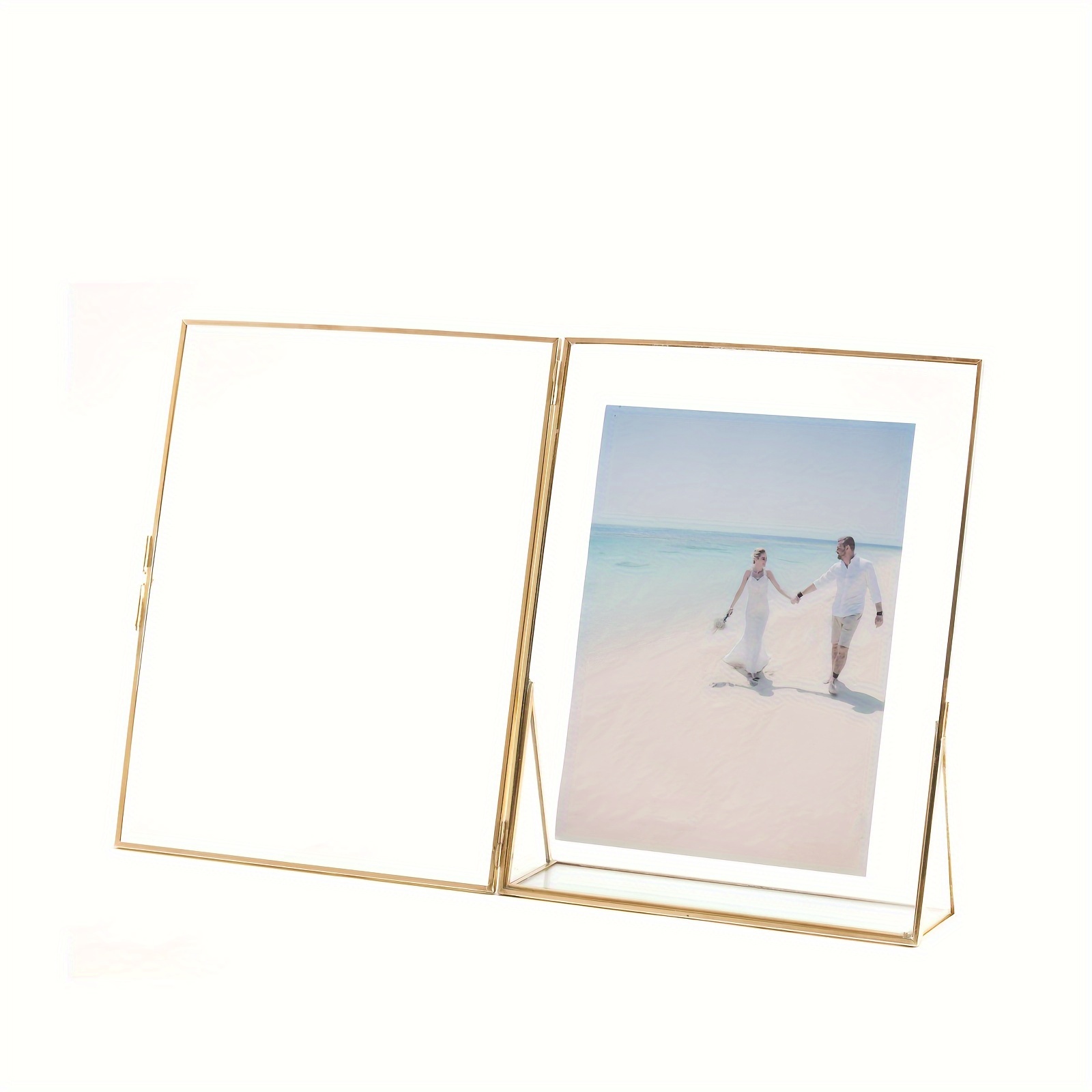 Gold 6x8 4x6 Float Frame - 4x6