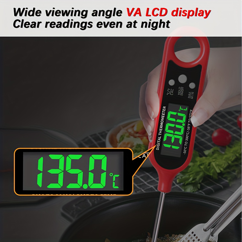 Termometro Digital Kitchen Oil Temperature Meter Barbecue Baking