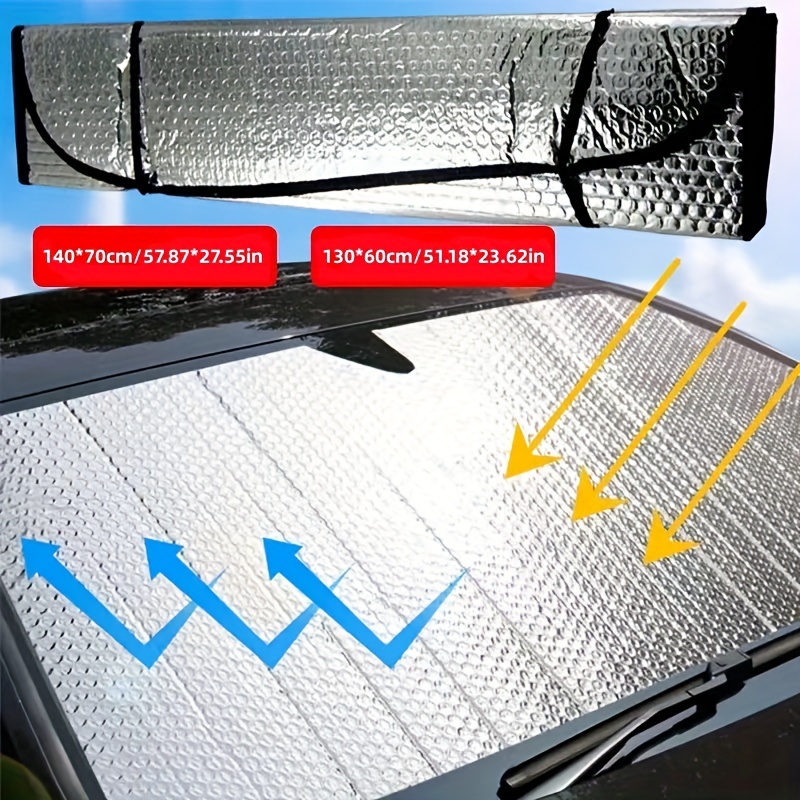Car Sun Shade Curtain Sunshade Heat Insulation Sun Visor - Temu