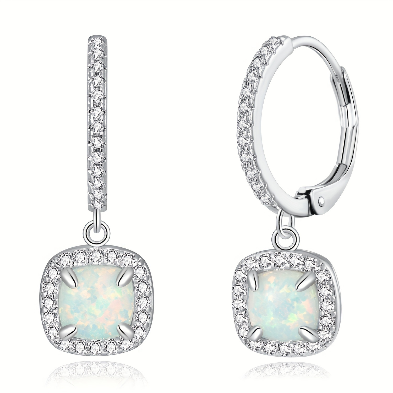 Sterling zilveren oorbellen met vintage roze Rhodoniet – Atelier Blaauw