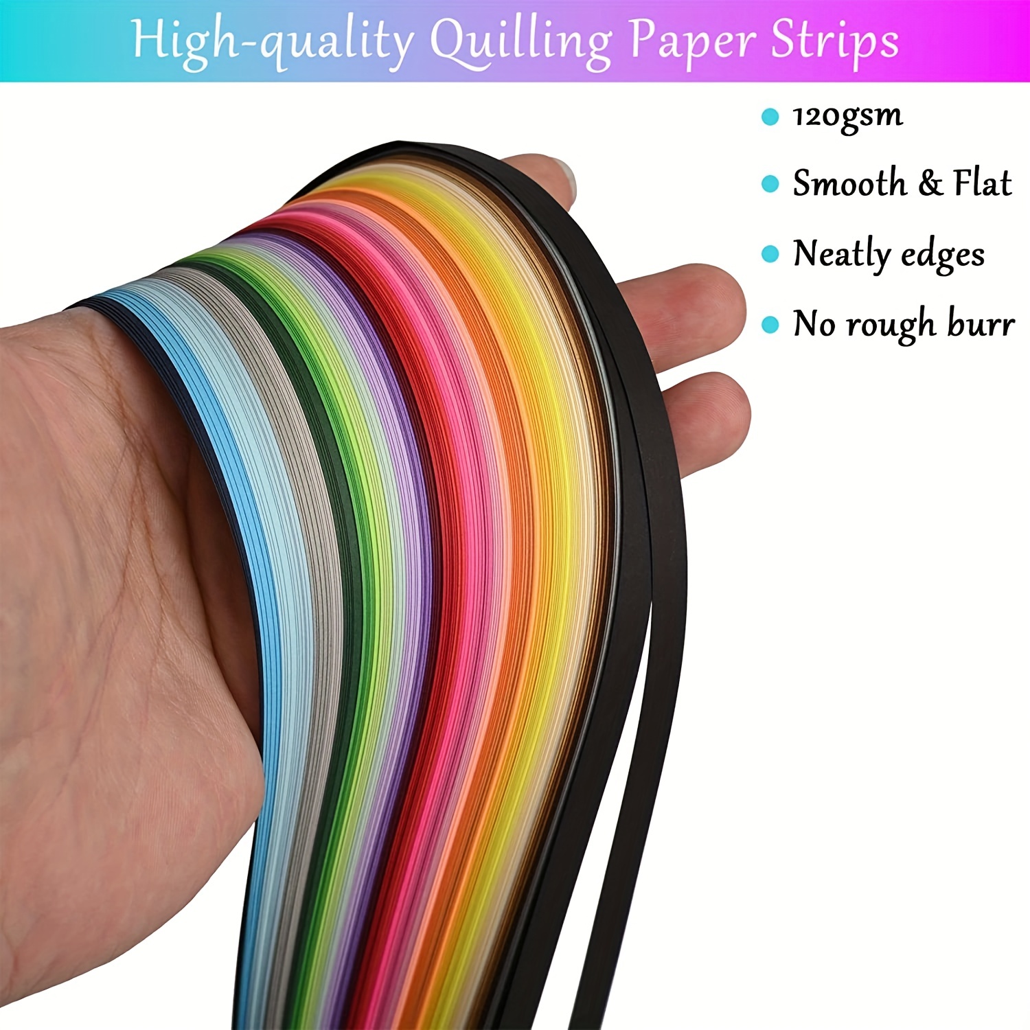 Quilling Paper Strips 26 Colors Diy Origami Paper Quilling - Temu