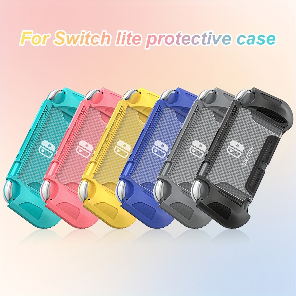 HEYSTOP Custodia Compatibile con Nintendo Switch Lite, 9 in1 Cover  Compatibile con Nintendo Switch Lite Trasparente con HD Pellicole  Protettive e