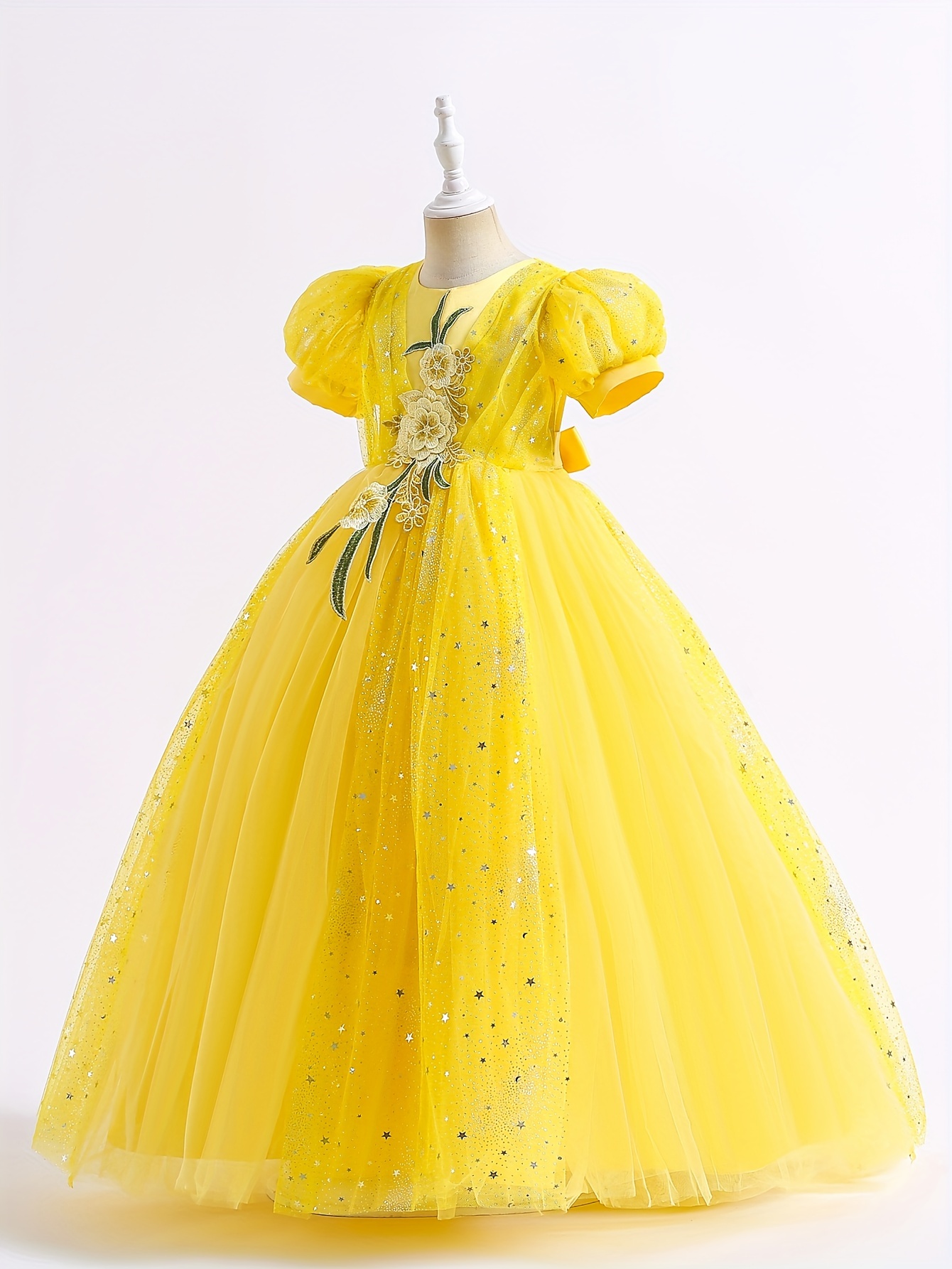 Tutu Vestido Amarillo Princesa Ahorra A Lo Grande En Compras Al