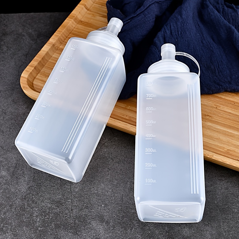 Portable Honey Bottle Transparent Plastic Squeeze Bottle For - Temu