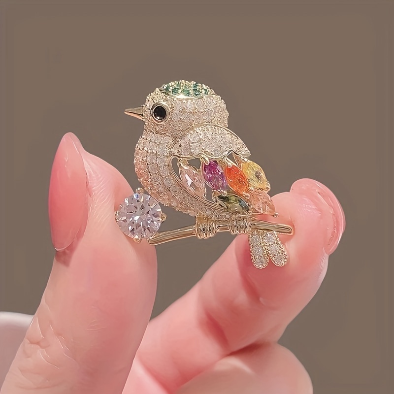 Bird brooch hot sale