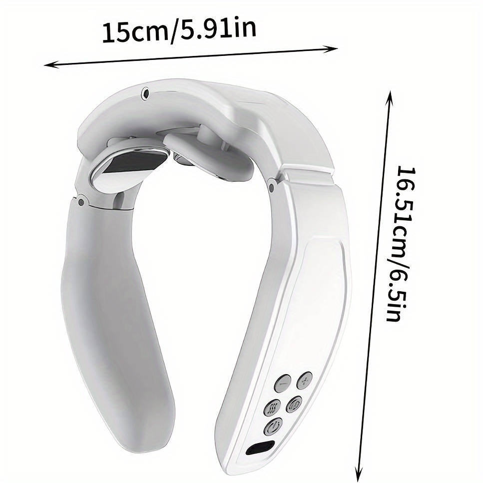 Massaggiatore Cervicale Elettrico, Intelligente Riscaldamento A Impulsi  Domestico Spalla Collo Massaggiatore Collo Protettore - Temu Italy