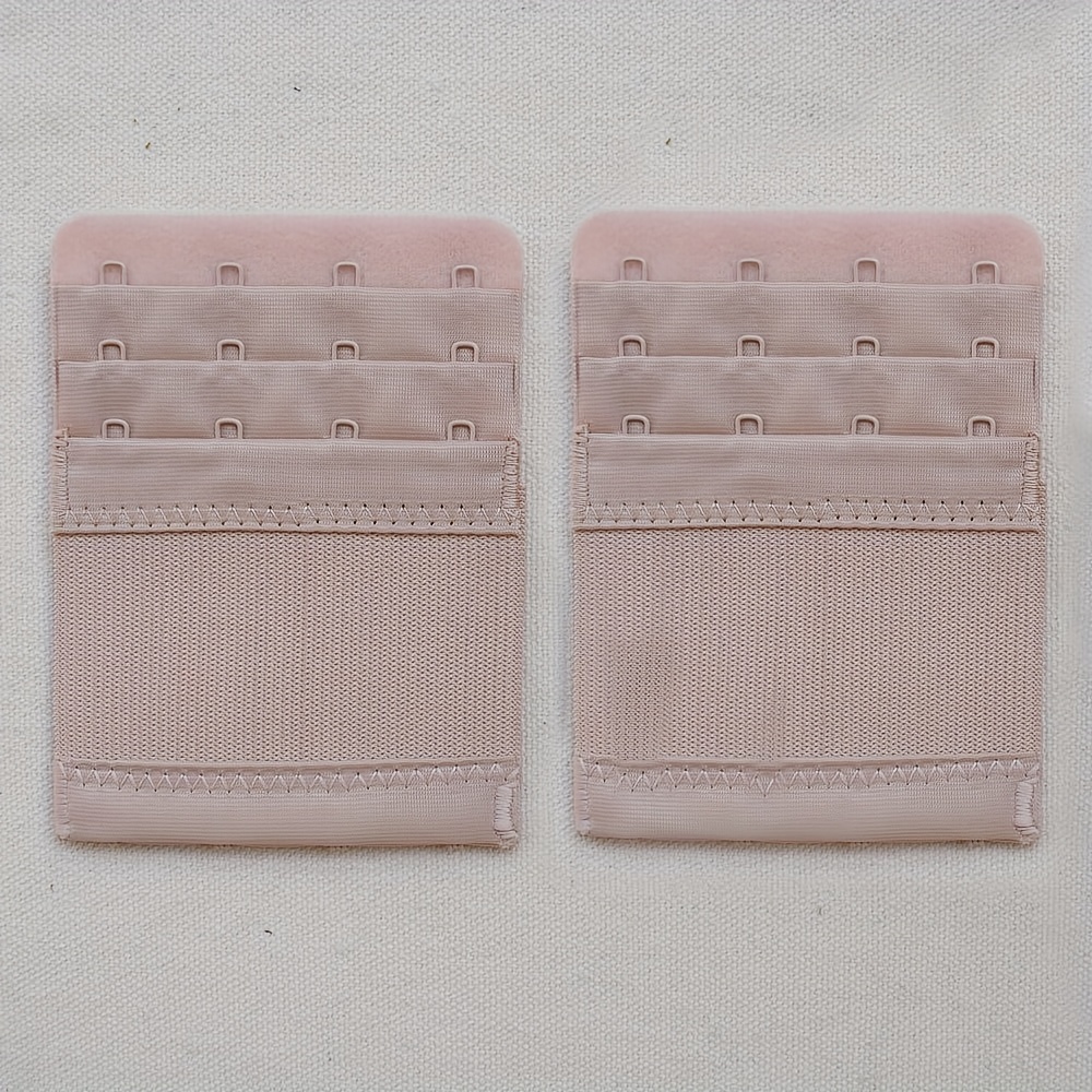 2pcs Elastic Bra Extenders Soft & Adjustable Women's Lingerie Accessories