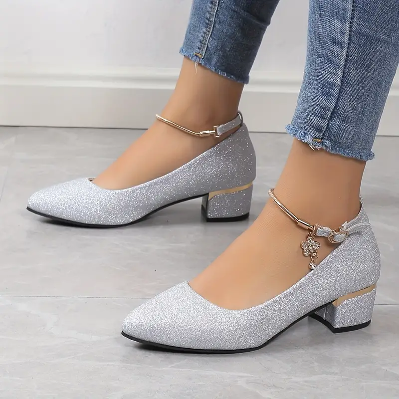 womens silver dress shoes