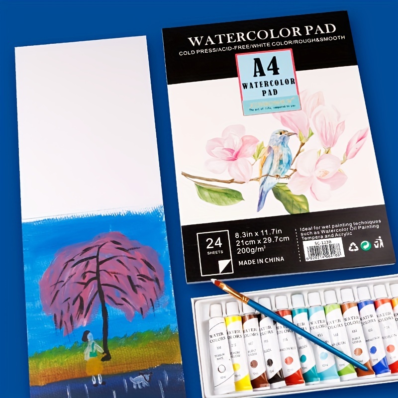 A5 Pencilmarch Artist Watercolour Paper - 300gsm - 30 Pages - Pack of –  Stationery Island