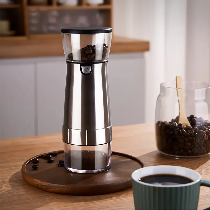 Electric Coffee Grinder Usb Rechargeable Grinder Automatic Home