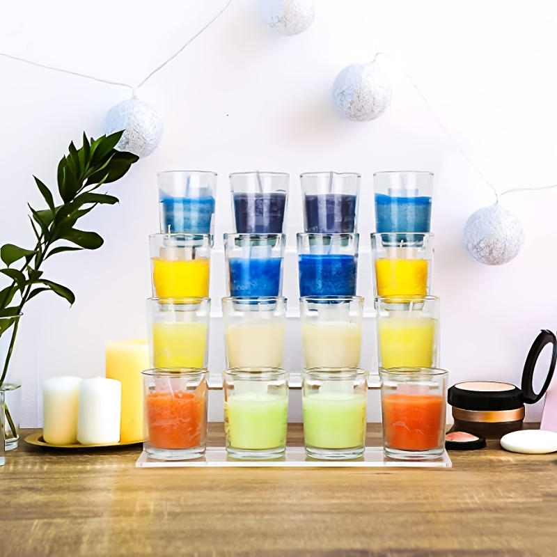 upsimples Acrylic Riser Display Shelf, 4 Tier Perfume Organizer, Clear –  Upsimples Direct