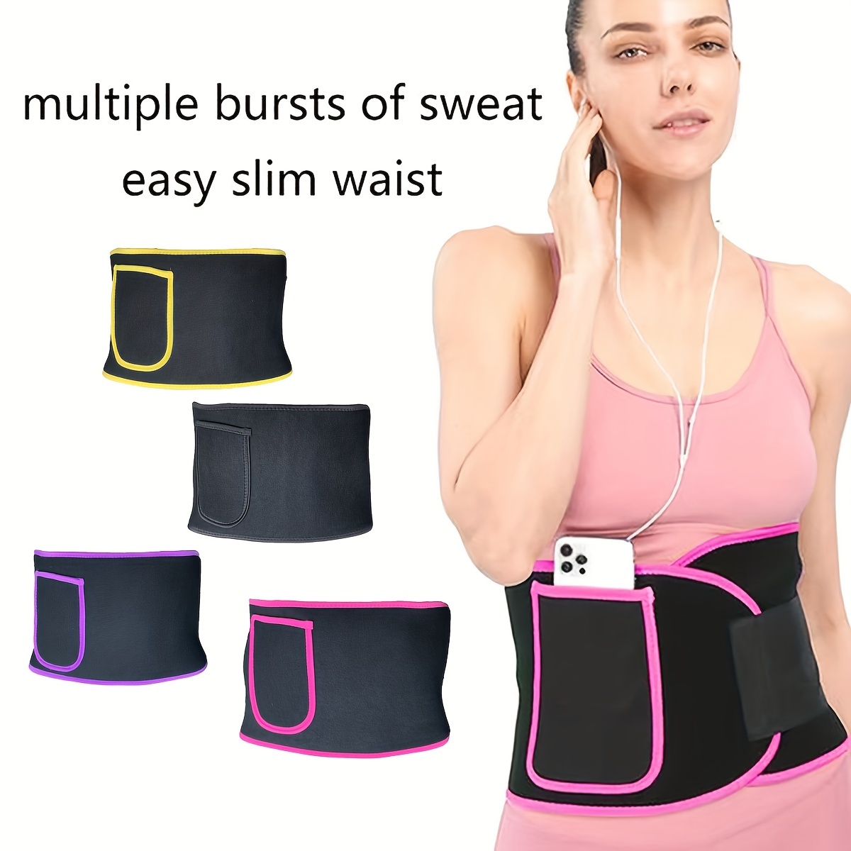 Waist Wrap Squat Waist Support Shaping Belt Abdominal Muscle - Temu