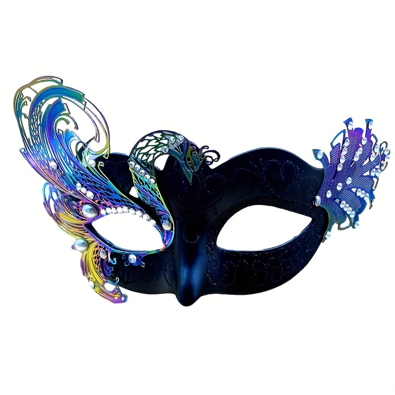 Metal Mask Masquerade Mask for Women Venetian Mask Party/Ball Prom/Mardi Gras/Wedding/Wall Decoration,Temu
