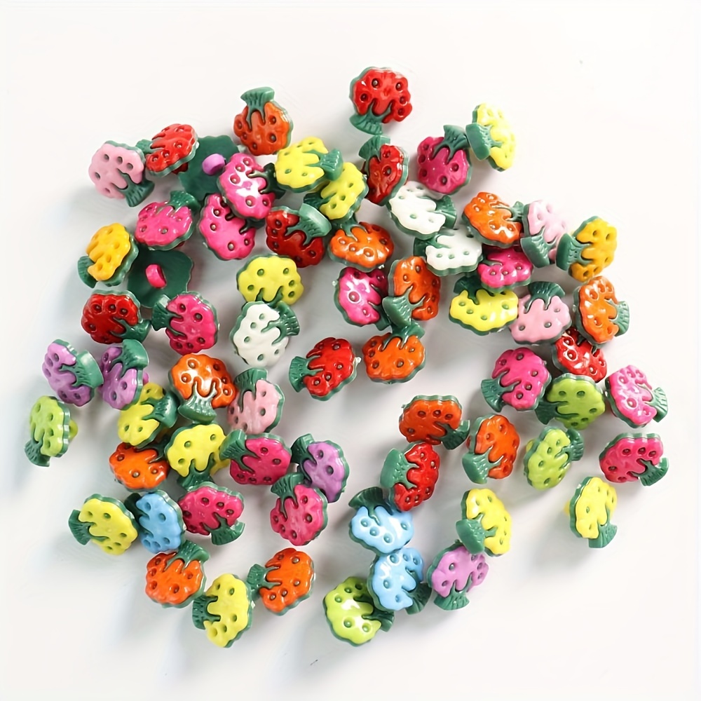 Buttons Mini Crafts Colorful Tiny Assorted Sewing Small Fancy Diy Button  Materials Christmas