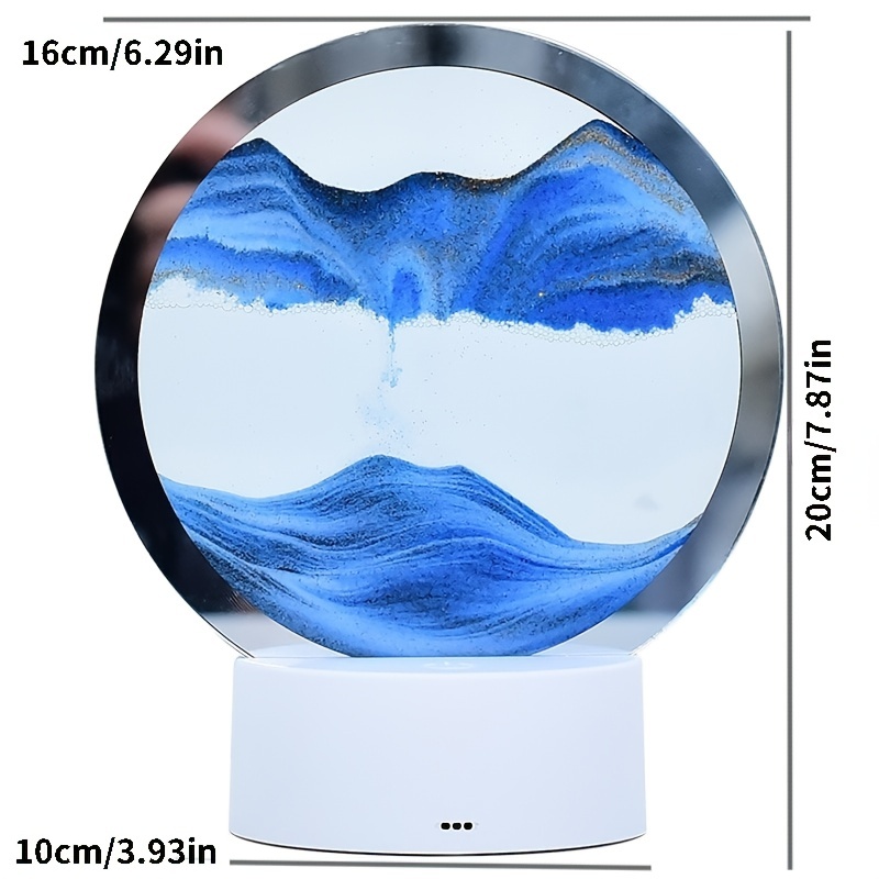 1pc Lampe De Peinture De Sable LED Romantique Lumière De - Temu France