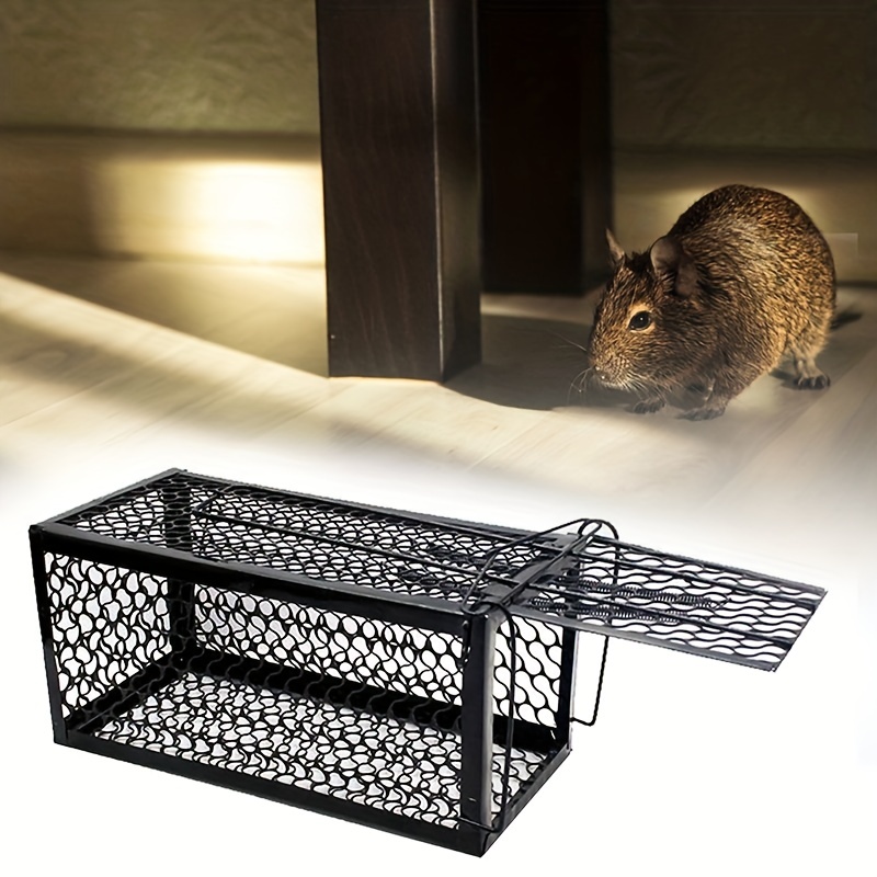 Auto Mouse Traps Stainless Steel Roller Mousetrap Catching Mice