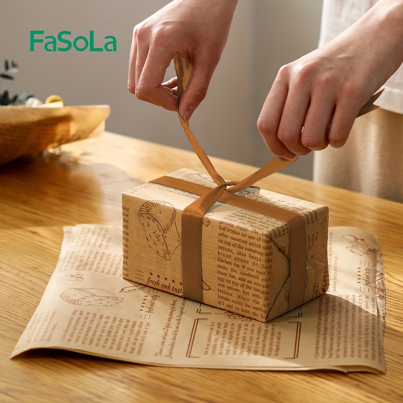 Fasola Parchment Paper, Disposable Air Fryer Liners, Food Wrapping