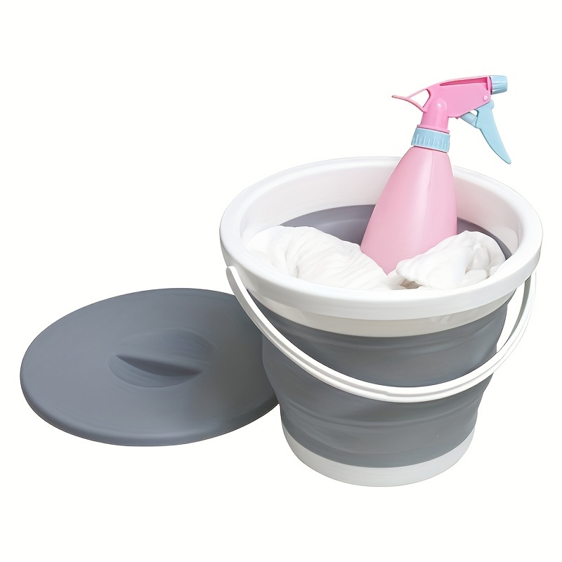 Plastic Bucket With Lid - Temu