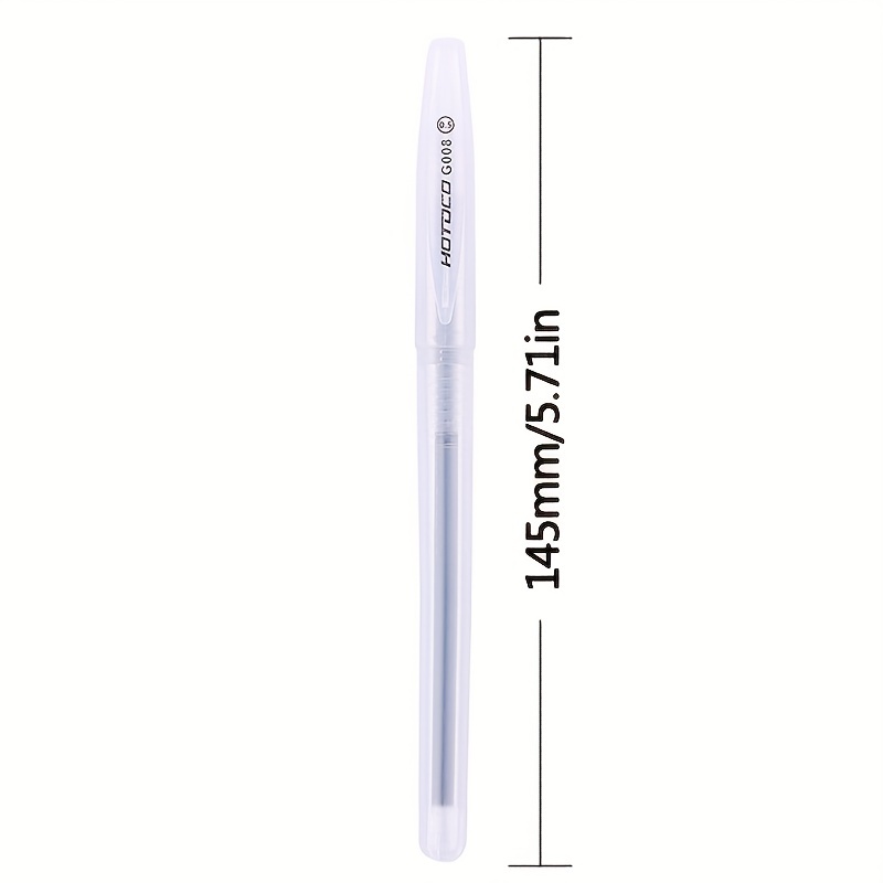 6pcs Pack 0.5mm Gel Pens - School & Office Supplies