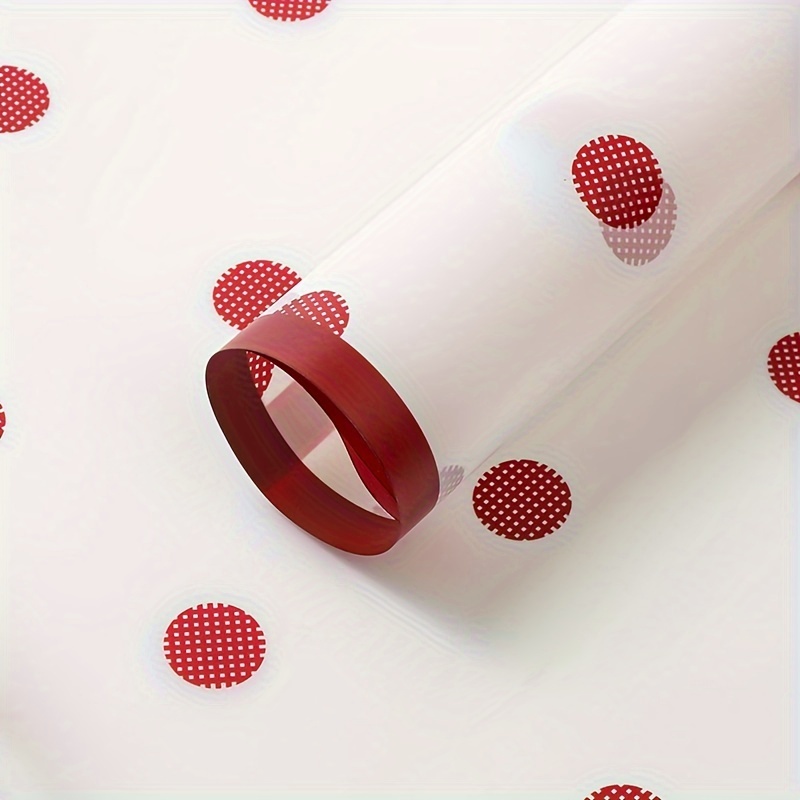 Rose Dot Wrapping Paper