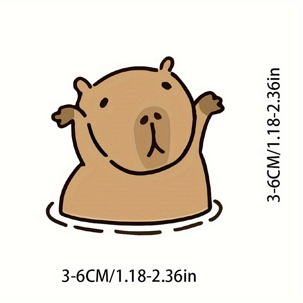 Capybara Cartoon Auto Lenkrad Abdeckung 38cm Anti-slip Tier Liebhaber Bunte Auto  Dekoration Innen Zubehör - AliExpress