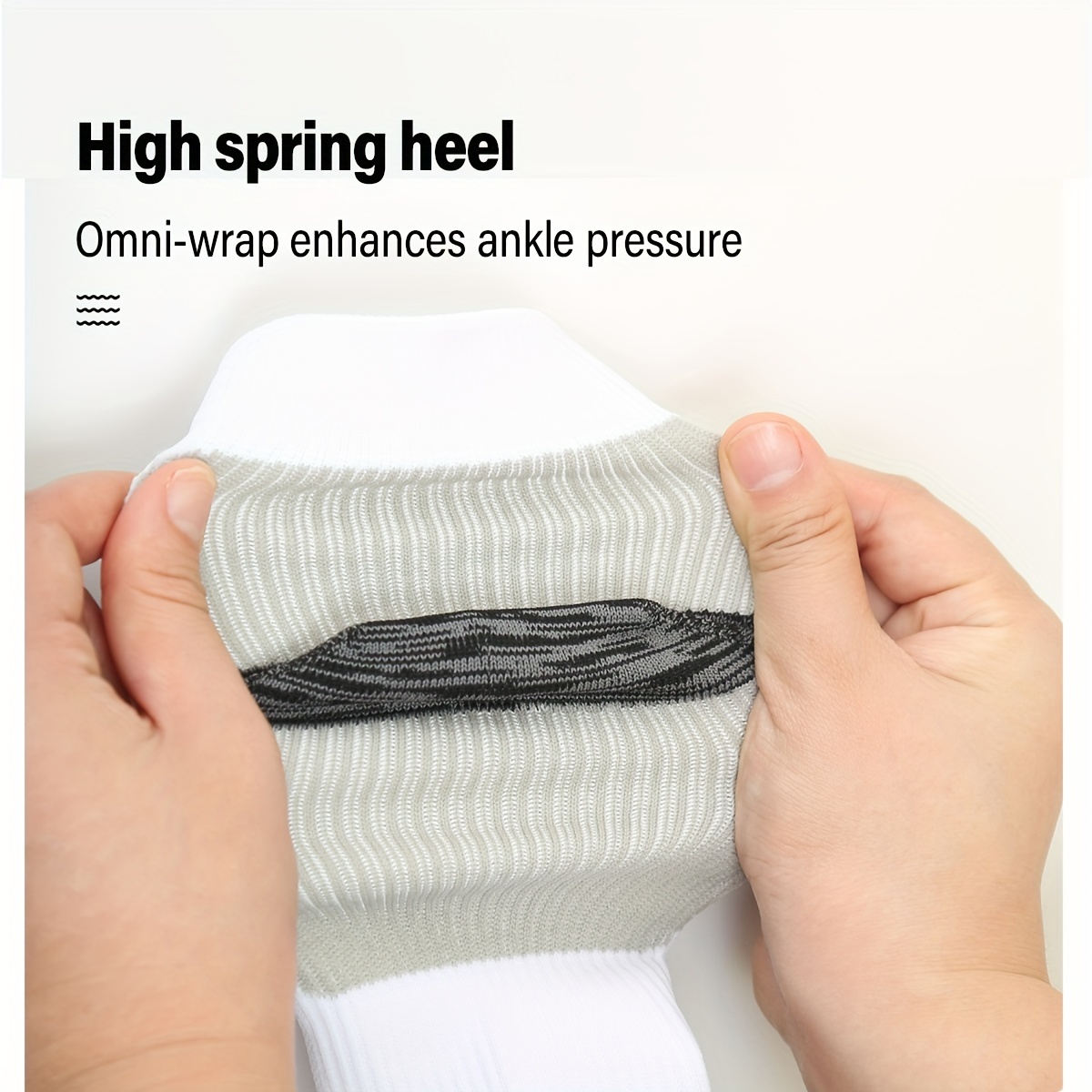 Ankle Compression Socks - Cushioned Blister-Resistant