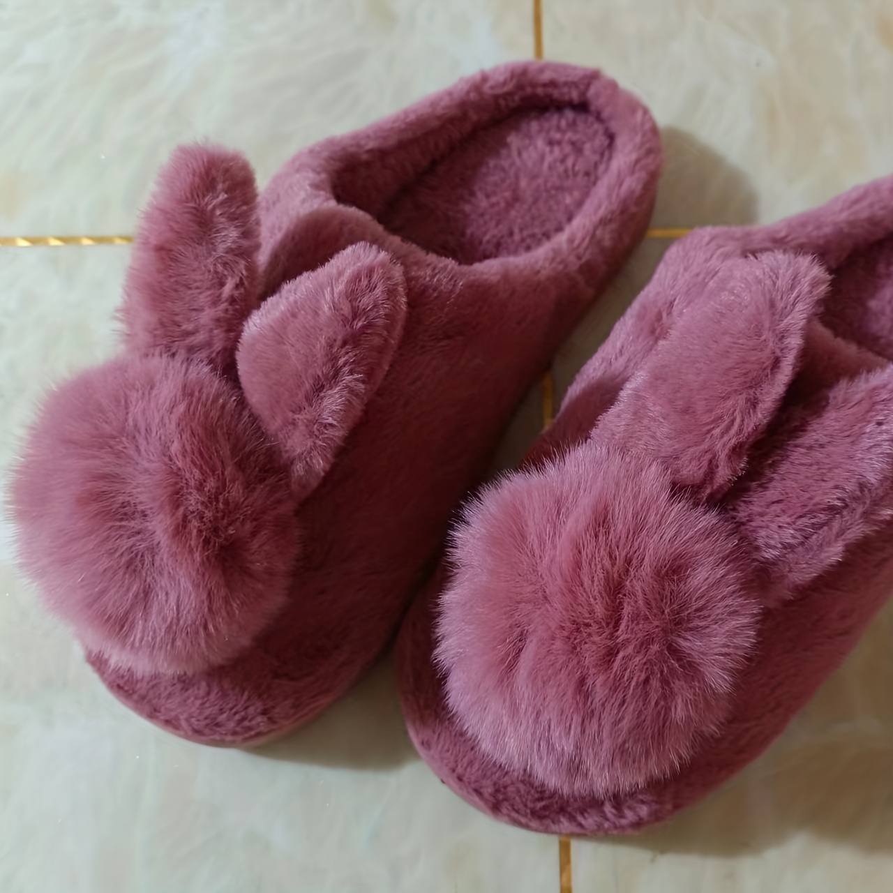 Shoes  Womens Fuzzy Memory Foam Slippers Cozy Plush Furry Home