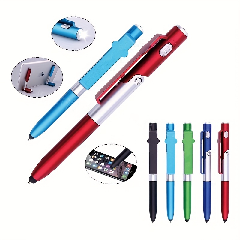 Stylo publicitaire multifonction stylet & lampe