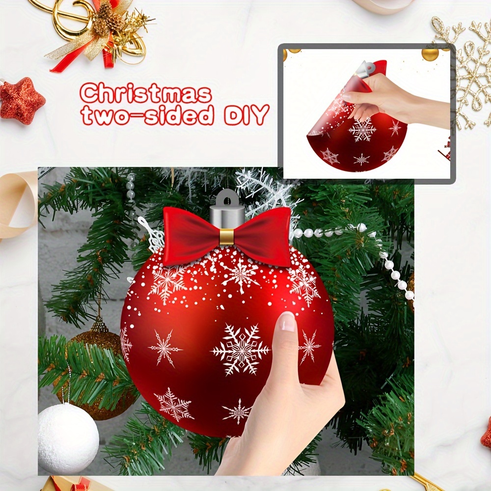 1 set 32 pcs christmas decoration arrangement candy hanging ornament charms holiday decoration hanging tag hanging christmas tree indoor outdoor house yard christmas supplies details 9