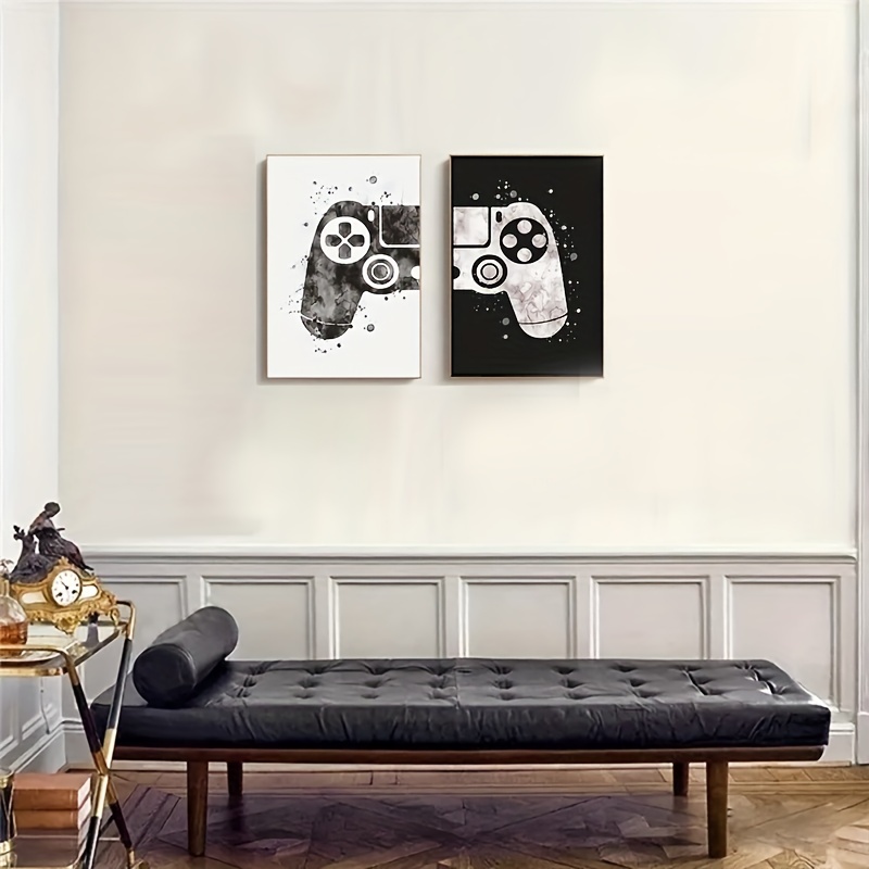 Compra online de Posters Teen Boy Quarto Decor Gaming Citações art canvas  pintura imagem imagem sala de jogo de decoração de decoração de vídeo  impressãos preto branco