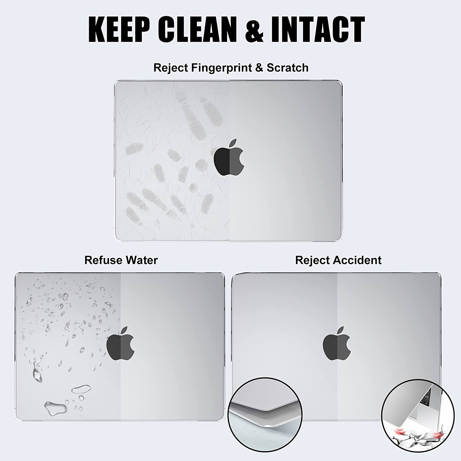 Techprotectus New MacBook Air 13 inch Case 2020 2019 2018 Release with  Touch ID (Models: M1 A2337 A2179 A1932). TP-RCL-MA13MA - Best Buy