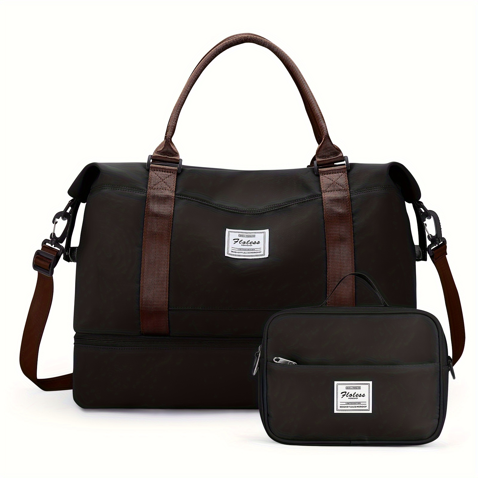 Large Capacity Luggage Duffle Bag Sports Fitness Gym Tote - Temu