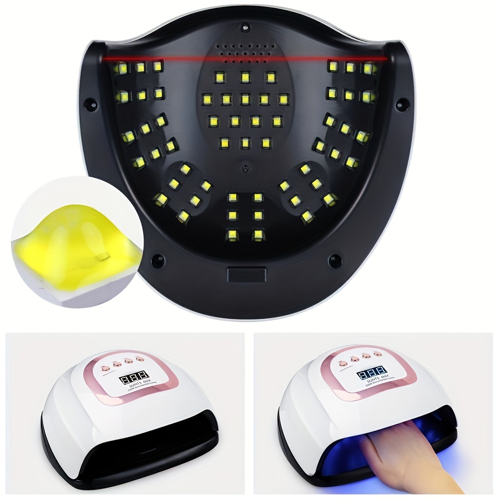 220W Nail Dryer LED Lamp UV Light Polish Gel Curing Machine