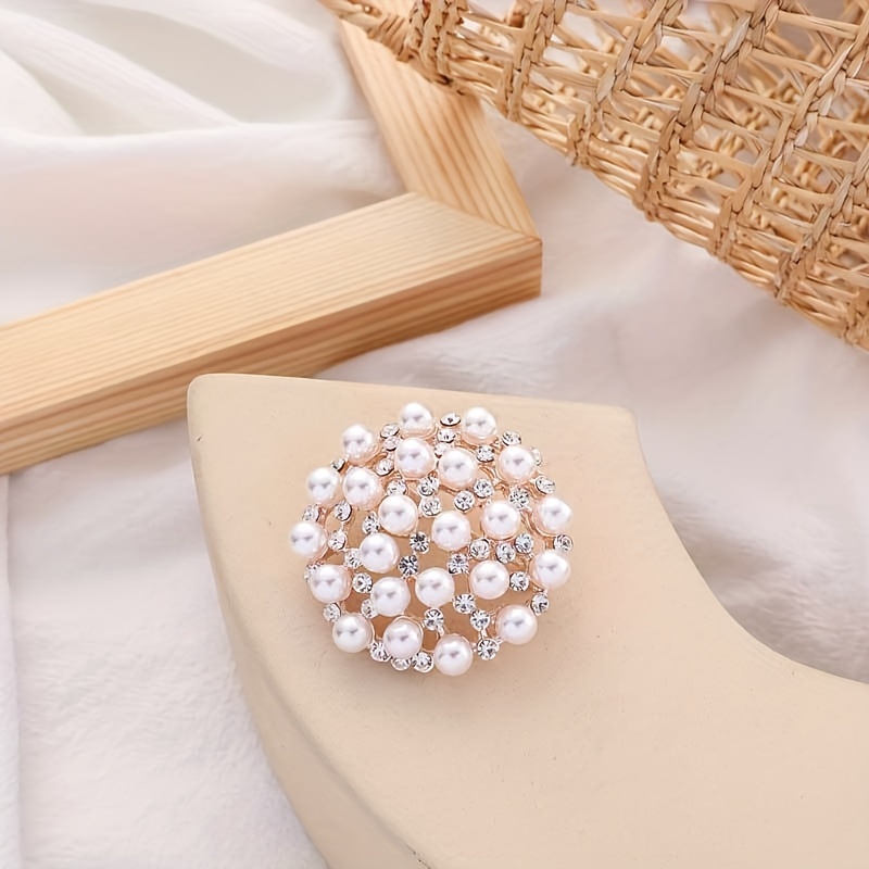 1 PC Imitation Pearl Accessories Fashion Pin Elegant For Women