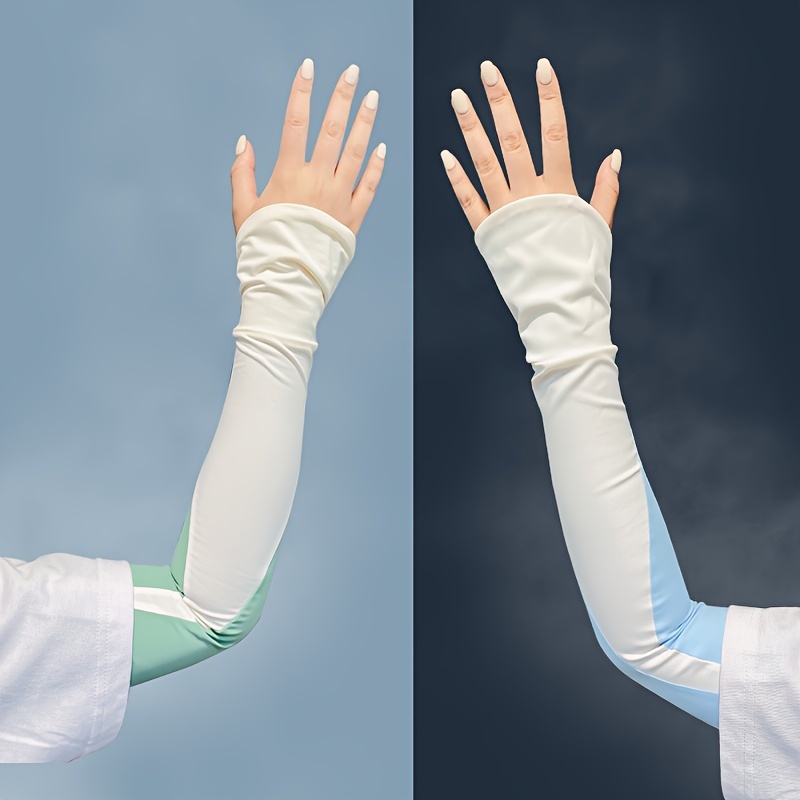 Women's Sunscreen Gloves: Half Finger Uv Protection Outdoor - Temu