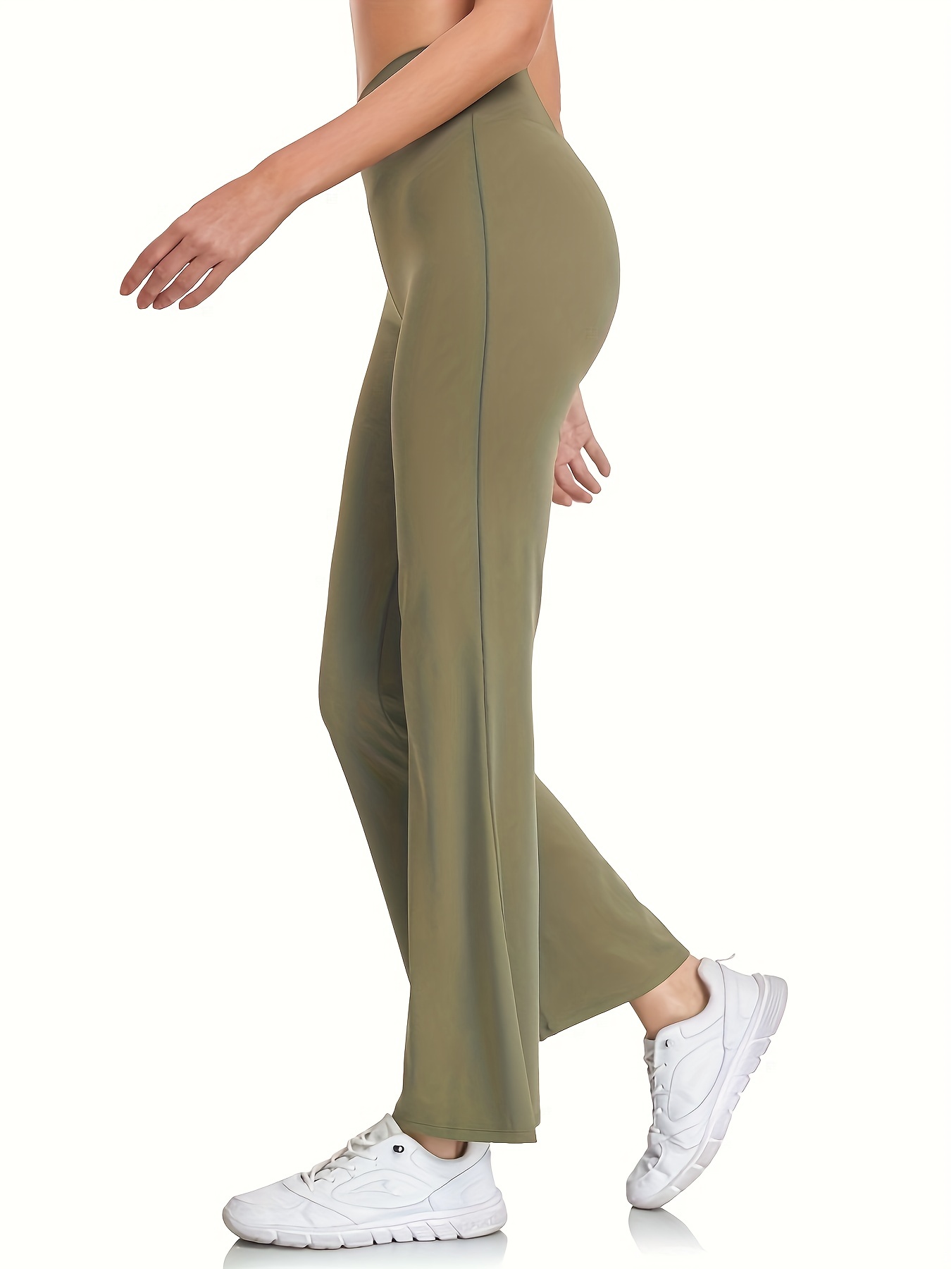  High Waisted Yoga Pants for Women Wide Leg Stretchy