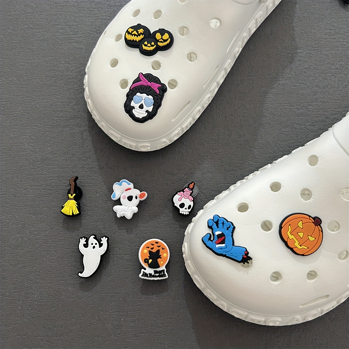 PVC Halloween Crocs Charms Decoration for Jibbitz Jibbitzs Shoe Charms -  China Crocs Charms and Shoe Charms price