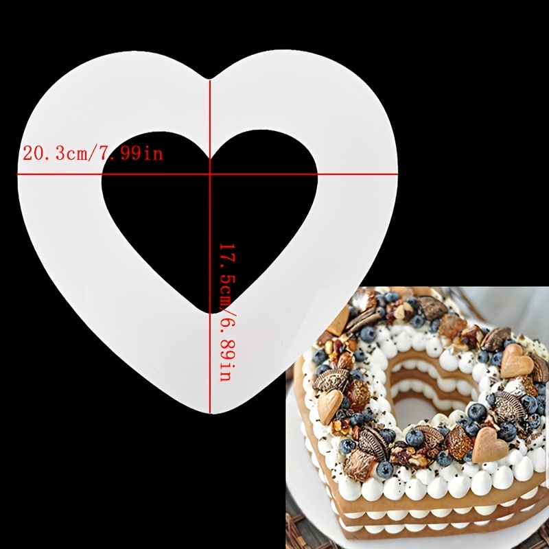 Small Heart Star Shaped Birthday Cake Mold - Temu