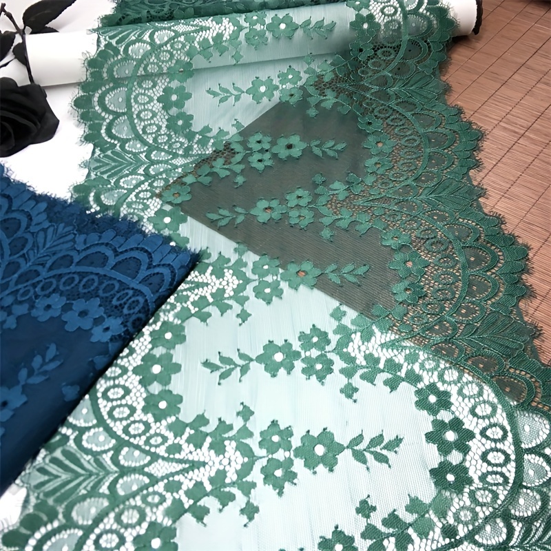 Mint Green Lace Fabric - Temu