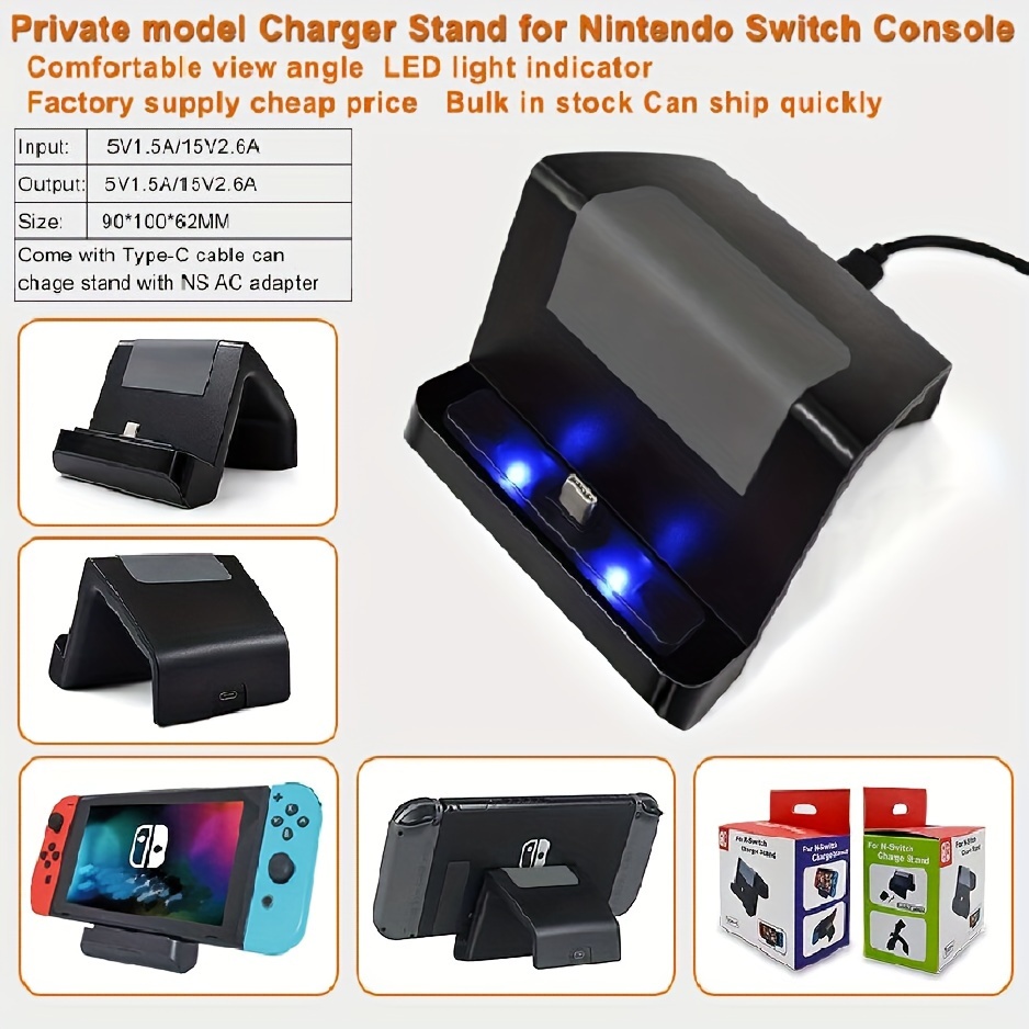 Charging Station Switch Charging Stand Switch Lite Charger - Temu