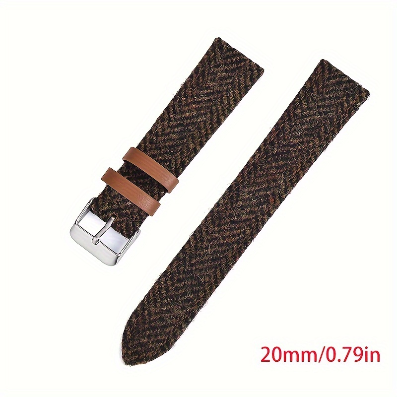 20mm 22mm 24mm Genuine Leather Braided Watch Strap Men Women Universal  Quick Release Cowhide Wrist Band Bracelet Accessories - AliExpress