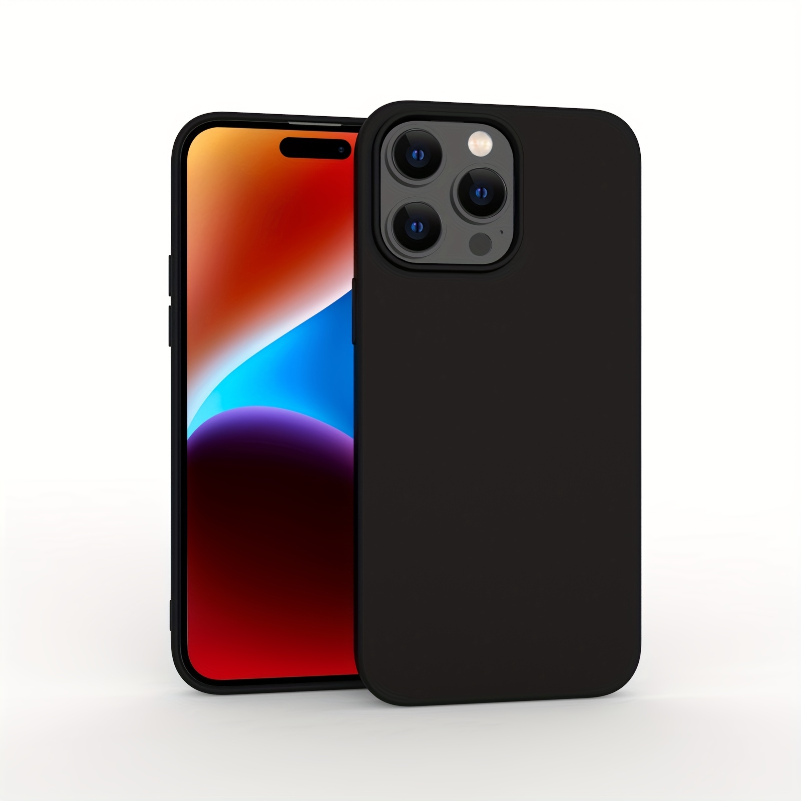 

Original Midnight Black Soft Tpu Silicon Phone Case Phone Cover Good Quality For Iphone 11 12 Iphone 13 Iphone 14 Pro Max Iphone Xr Xs 7g 7p Se