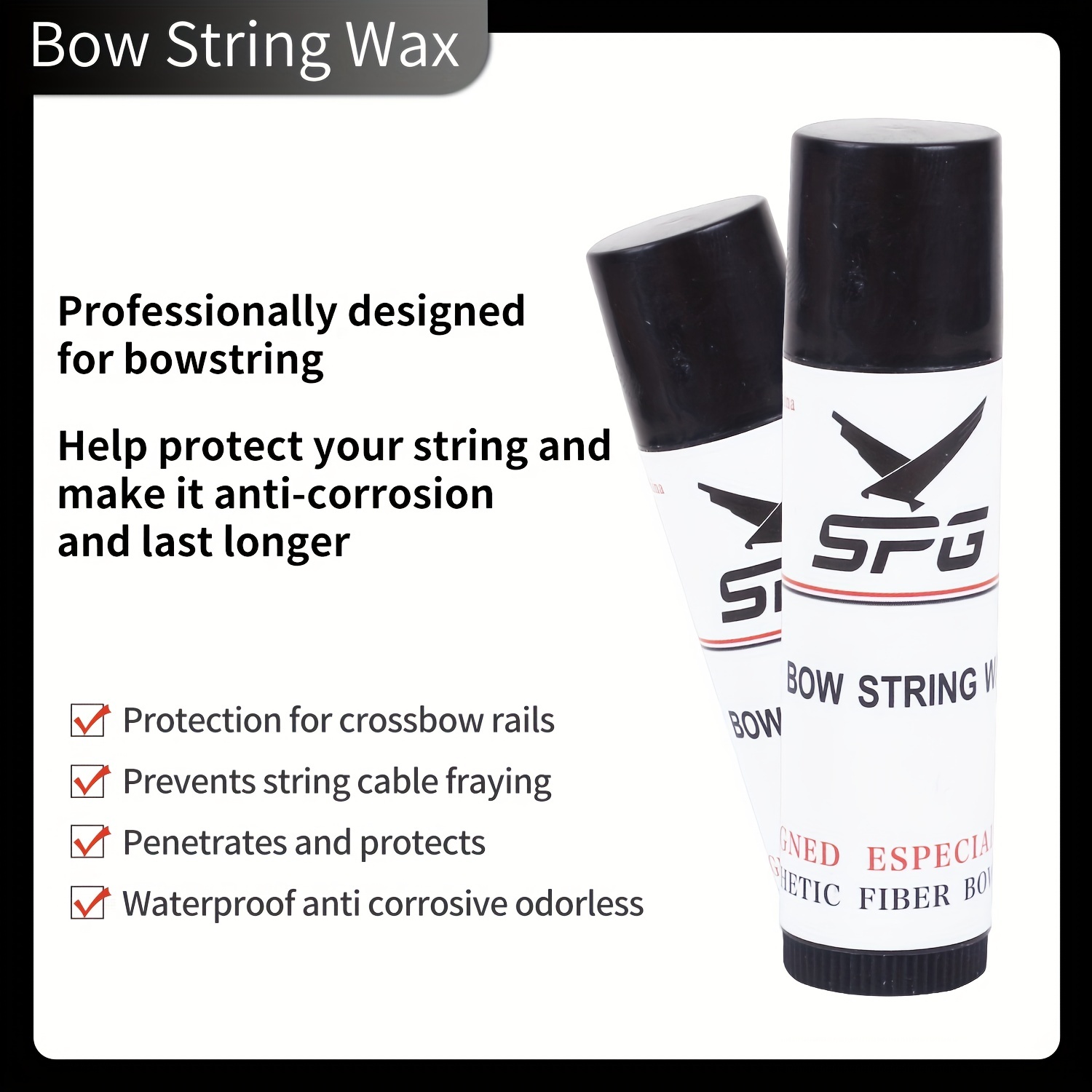 Bow String Wax Strings Protective Rail Lube Waterproof - Temu